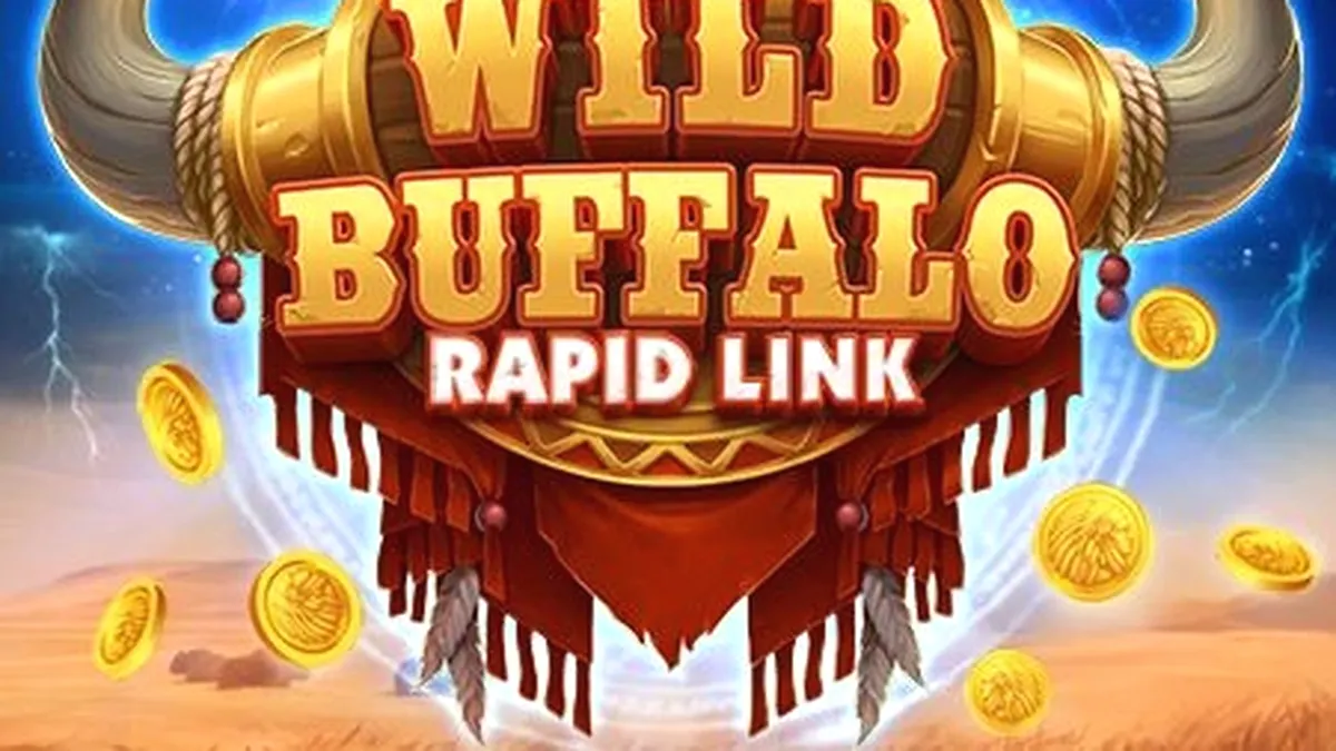 Cena do jogo Wild Buffalo: Rapid Link com búfalos e paisagem natural